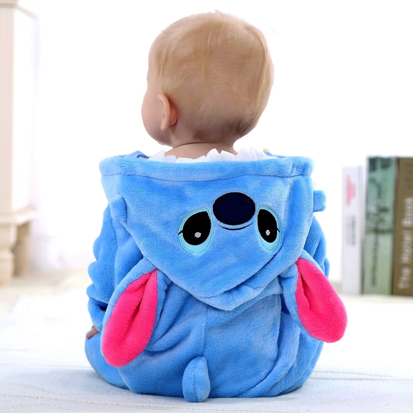 Baby Kigurumi Stitch Cartoon Romper Infant Kids Animal Jumpsuit Toddler Clothes Bodysuits Girls Boys Cosplay Pyjamas Costumes